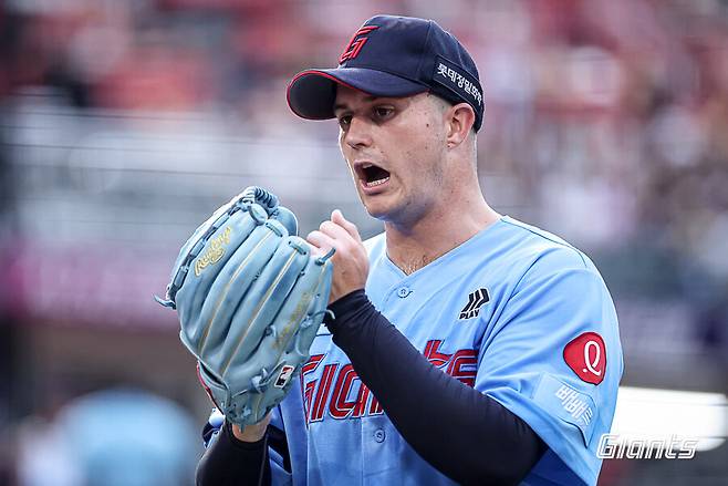 ▲ 터커 데이비슨 ⓒ롯데 자이언츠