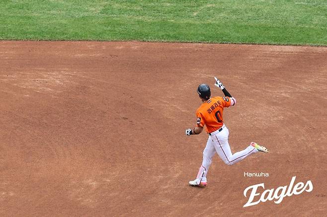 한화 이글스에서 뛰던 시절, 루이스 리베라토의 모습. /사진=한화 이글스 제공
