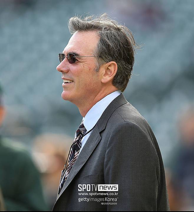 ▲ 2000년대 초반 오클랜드의 돌풍을 이끈 주역으로 많은 팬들에게 알려져 있는 빌리 빈 전 오클랜드 단장