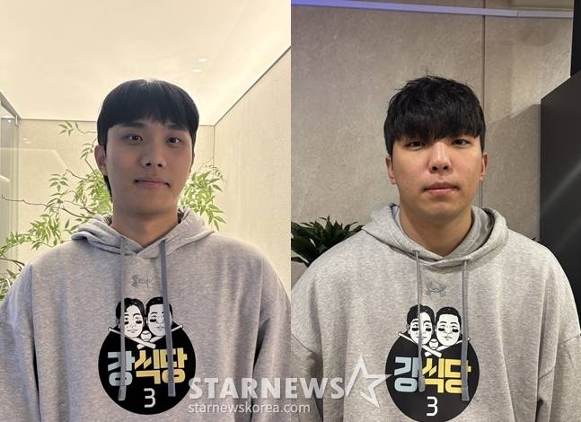 이재현(왼쪽)과 김영웅. /사진=박수진 기자