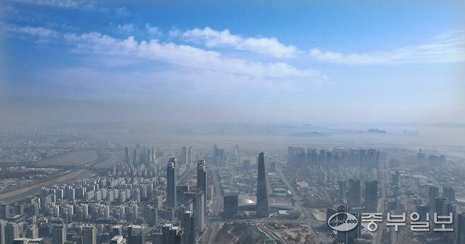 송도국제도시 전경. 정선식기자