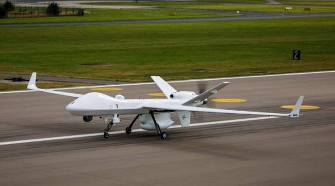 미국 방산업체 제너럴 아토믹스 에어로노티컬 시스템(GA-ASI)이 개발한 차세대 무인항공기 시스템 MQ-9B 시가디언. GA-ASI 제공