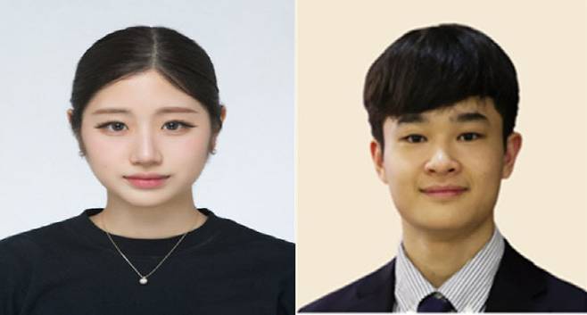 사진 왼쪽부터 이해인, 김현겸. 사진=세종시체육회 제공.