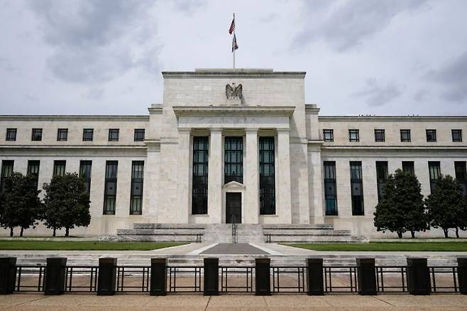 미국 워싱턴DC 소재 연방준비제도(Fed) 건물 모습. AP연합뉴스
