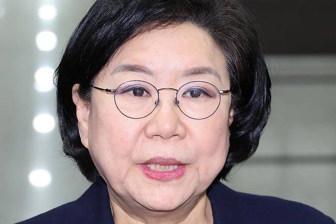 인사청문회 출석을 위해 서울 여의도 국회를 찾은 이혜훈 기획예산처 장관 후보자가 19일 입장을 밝히고 있다. 2026.1.19/뉴스1 ⓒ News1