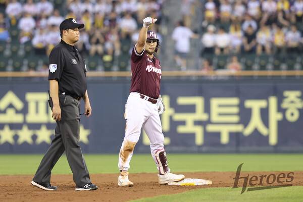 키움 임지열이 LG전에서 맹타를 휘둘렀다. (사진=키움 히어로즈)