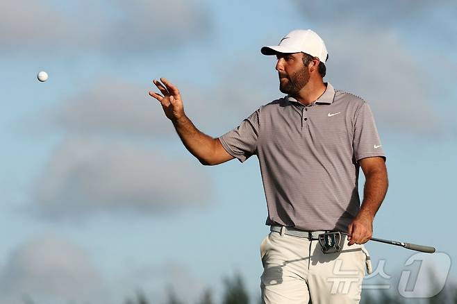 남자 골프 세계랭킹 1위 스코티 셰플러(미국). ⓒ AFP=뉴스1