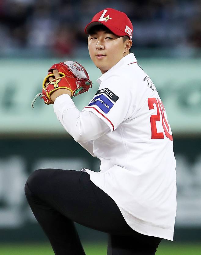 SSG 랜더스 루키 김민준. (SSG 제공)