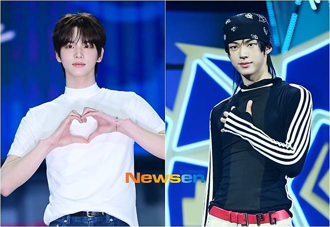 사진=왼쪽부터 신유, 도훈/뉴스엔DB