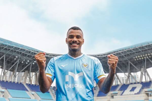 대구FC에 합류한 세라핌. /사진=대구FC