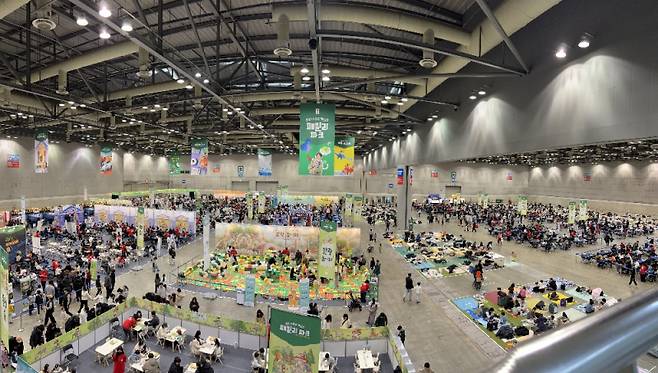 ‘코리아보드게임즈 패밀리 파크’가 행사장을 2배 확장 운영하며 성황리에 막을 내렸다. 코리아보드게임즈 제공