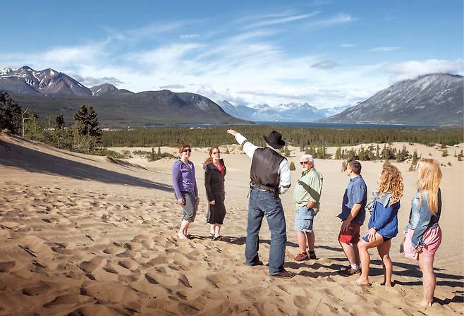 유콘 고지대 사막투어