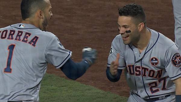 코레아와 알투베(사진=MLB.com)