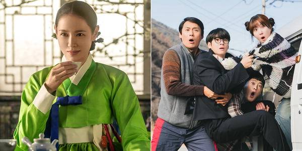 넷플릭스가 올해 선보일 신작 라인업 스틸컷. 손예진 지창욱의 ‘스캔들’(왼쪽), 박은빈의 ‘원더풀스’. 넷플릭스 제공