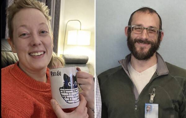 르네 굿과 알렉스 프레티 - 출처: 트위터(X)