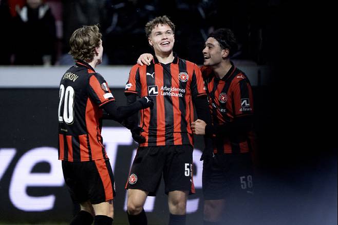 빅토르 옌센(미트윌란). 사진=AFPBB NEWS