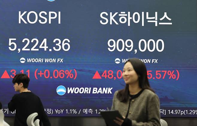 SK하이닉스, 역대 첫 ‘90만닉스’ 달성 (사진=연합뉴스)