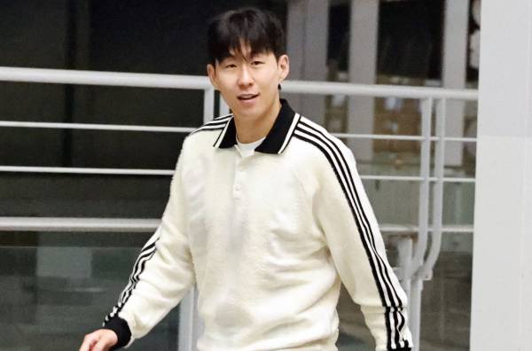 한국 축구 국가대표팀 주장 손흥민(LA FC)이 '안티 없는 축구선수' 2위에 등극했다. 사진은 축구 국가대표 손흥민(LA FC) 모습. /사진=스타뉴스