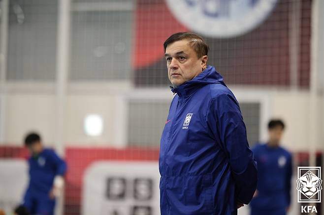 파울로 페르난데스 풋살 대표팀 감독. /사진=대한축구협회 제공