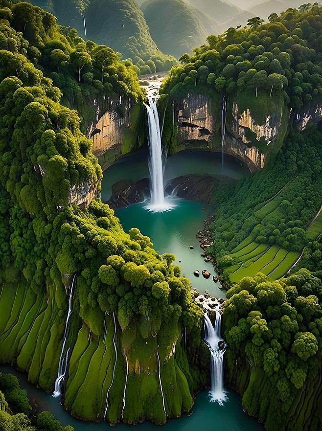 가장으로 만든 이미지.