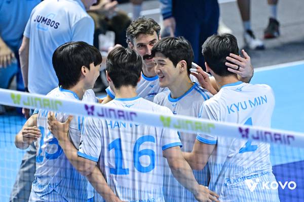 대한항공이 후반기 첫 경기를 치렀다. 사진 제공= KOVO