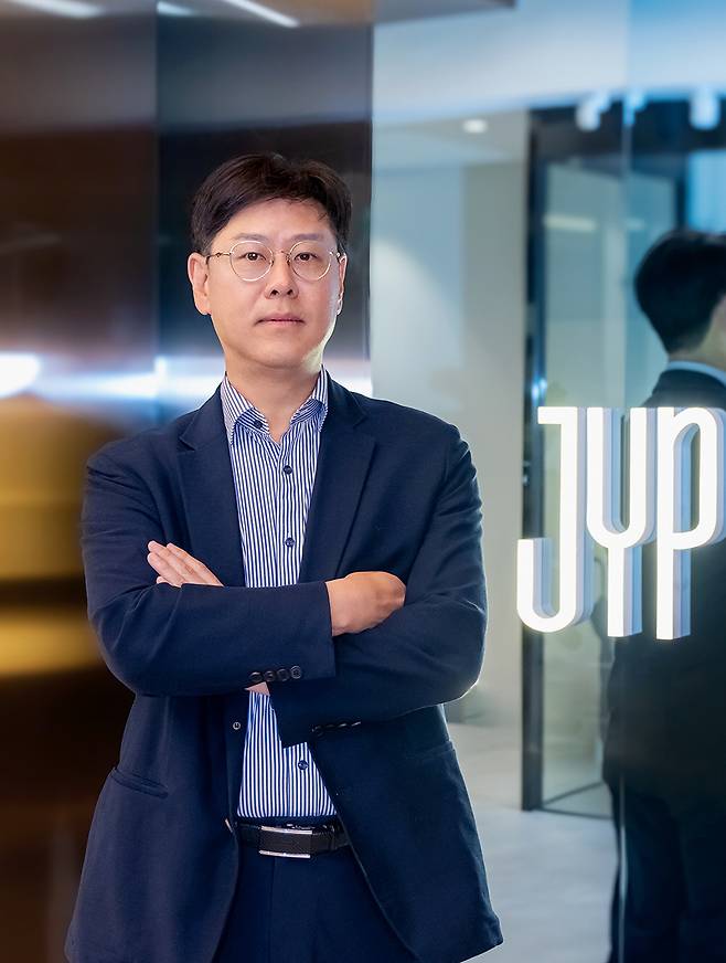 정욱 JYP엔터테인먼트 CEO. 사진 제공=JYP엔터테인먼트