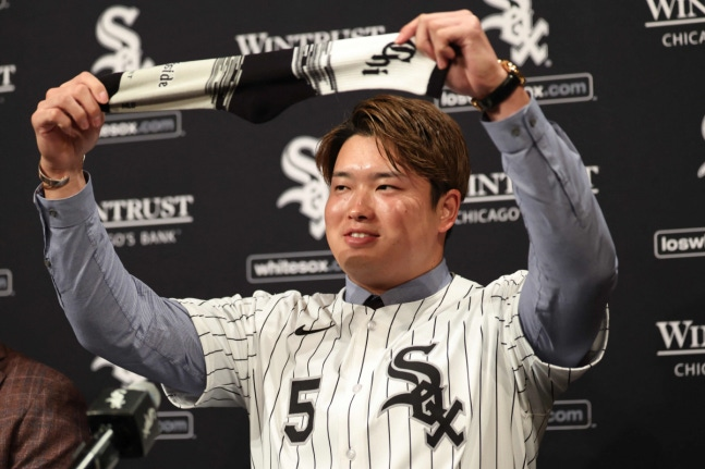 포스팅시스템으로 시카고 화이트삭스에 입단한 무라카미 무네타카. AFP연합뉴스