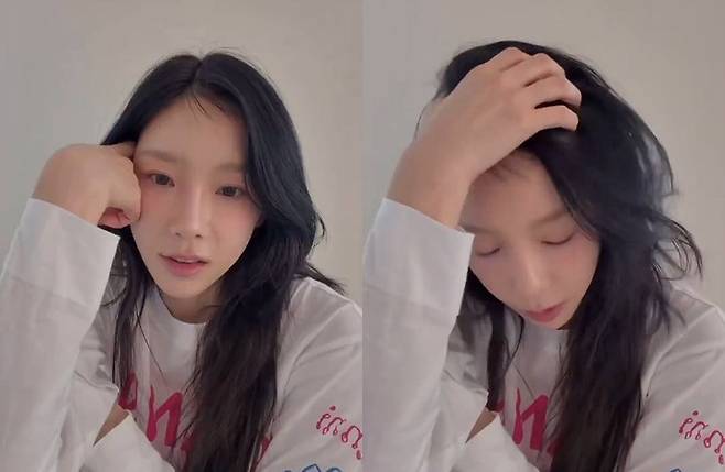 태연 라이브 방송.