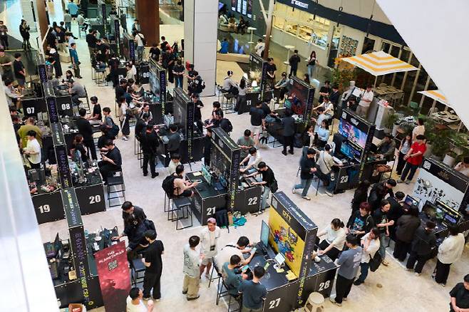 성남시 대표 게임 축제인 2025 GXG 행사장 모습.(사진=성남시)