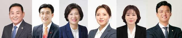 양영환, 채영병, 이남숙, 최서연, 전윤미, 이성국 전주시의원