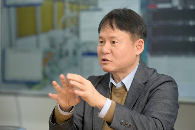 이택민 한국기계연구원 이차전지장비연구실장. 사진=황응준 프리랜서.