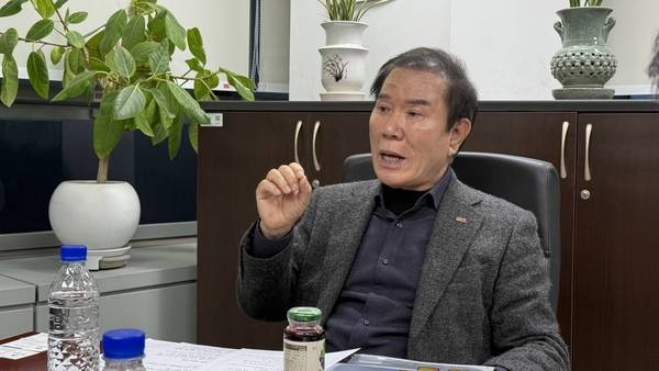 김식원 경기중소기업회장이 올해 포부를 밝히고 있다. 2026.2.5 /윤혜경기자 hyegyung@kyeongin.com