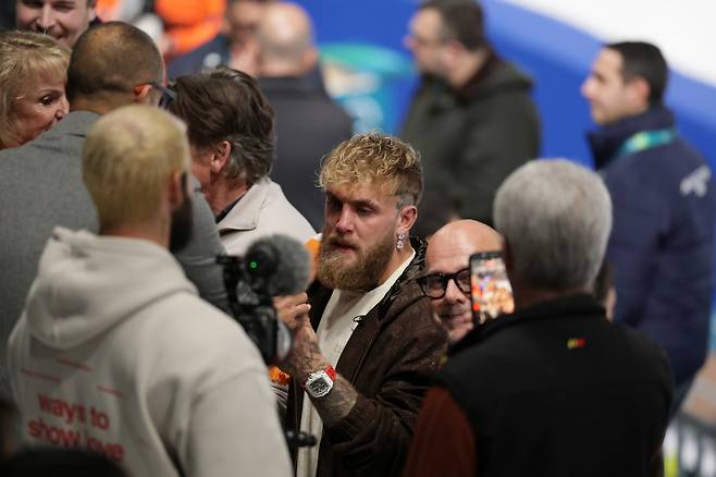 유타 레이르담의 약혼자 제이크 폴. EPA연합뉴스