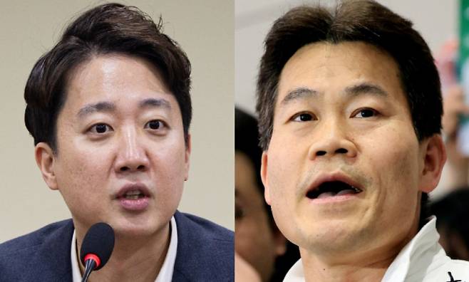 이준석 개혁신당 대표(왼쪽), 전한길 유튜버(오른쪽) /사진=뉴스1