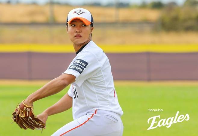 ▲ 지난 1년간 엄청난 성장세를 보여준 정우주는 한화는 물론 WBC 대표팀에서도 해야 할 일이 많은 선수다 ⓒ한화이글스