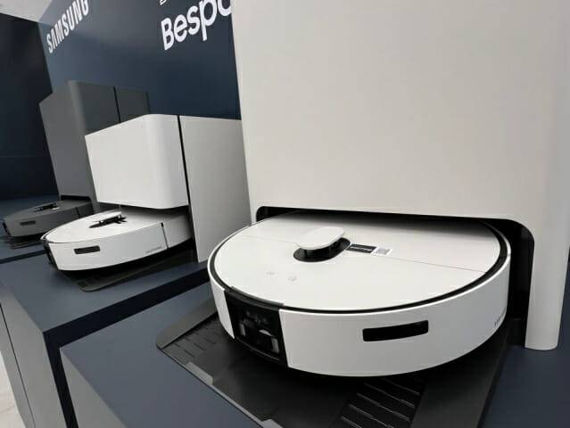 2026년형 '비스포크 AI 스팀' 로봇청소기 (사진=지디넷코리아 신영빈 기자)
