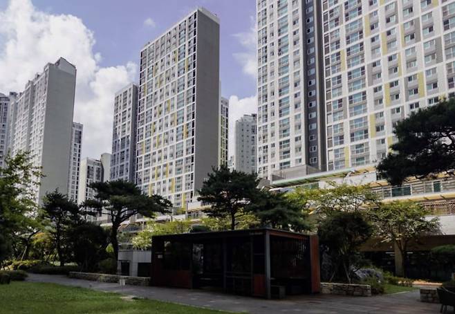 경기도 성남시 수정구 신흥동 '산성역 포레스티아' 전경 사진=호갱노노