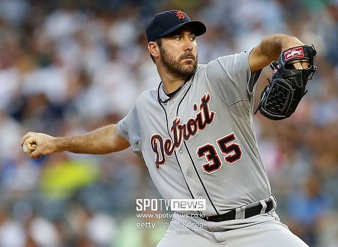 ▲ 미래 명예의 전당 투수인 저스틴 벌랜더는 1년 1300만 달러에 계약하며 친정팀 디트로이트로 돌아왔다