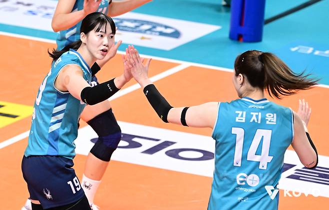 유서연은 봄 배구에 대한 욕심을 드러냈다. 사진 제공= KOVO