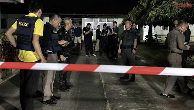 태국 남부의 한 사립학교에서 10대 소년이 총기를 난사해 교장이 숨지고, 학생 2명이 부상을 입는 참사가 발생했다. khaosod 캡처