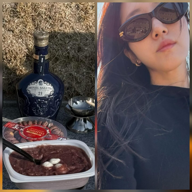 가수 겸 배우 함은정이 결혼 후 처음 맞은 설 연휴를 남편과 함께 어머니 묘소에서 보냈다.사진=함은정 SNS