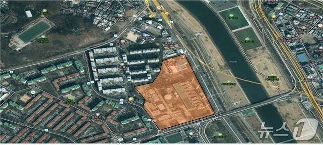 양천자원회수시설과 목동열공급시설 부지 모습.(서울시 제공)