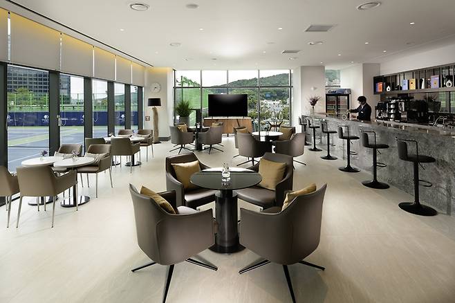 티탄 피트니스 센터 클럽하우스 / 사진 제공=더블트리 바이 힐튼 서울 판교