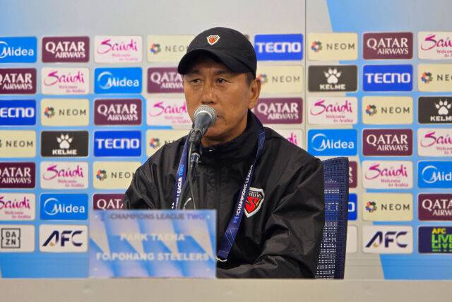 박태하 포항 스틸러스 감독./포항 스틸러스