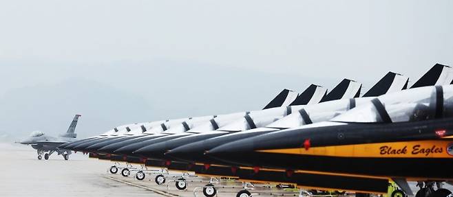 오산에어파워데이 2025 미디어데이 모습. 연합뉴스