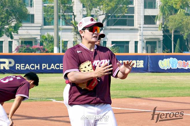 키움 최주환. 키움 히어로즈 제공