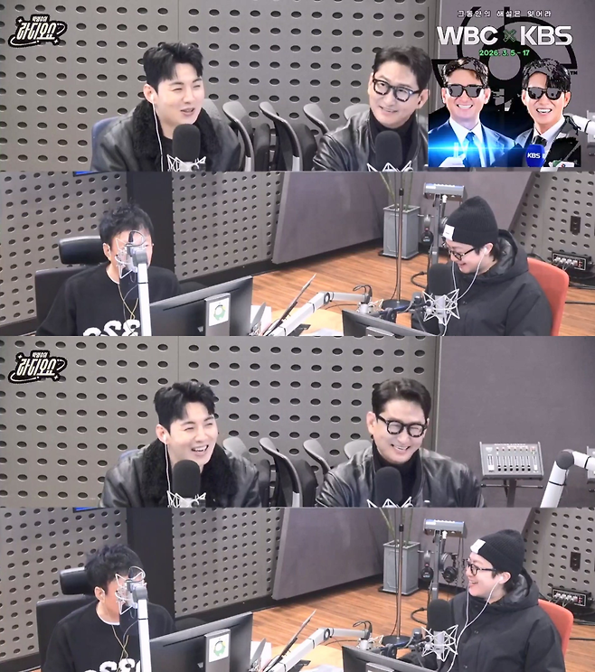 KBS ‘박명수의 라디오쇼’에 출연한 이대형과 박용택. 보이는 라디오 캡처