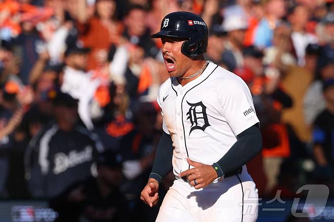 디트로이트 타이거스 외야수 저마이 존스. ⓒ AFP=뉴스1