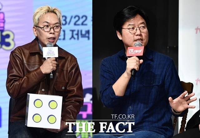 김태호(왼쪽) 나영석 PD가 2026년 안방극장을 웃음으로 물들인다. /더팩트 DB