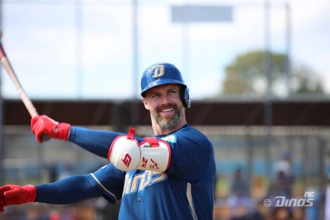 NC 다이노스 외국인 타자 맷 데이비슨. /사진=NC 다이노스 제공